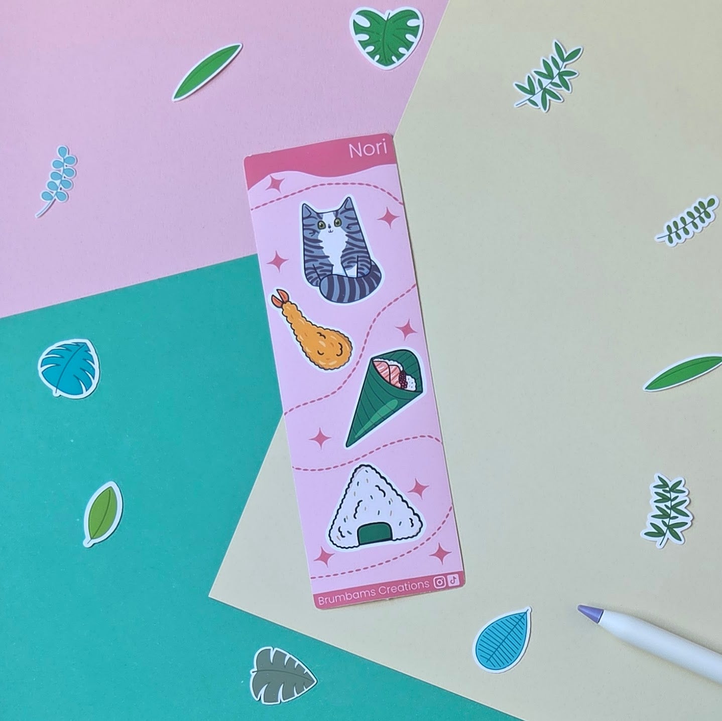 Nori Sticker Sheet