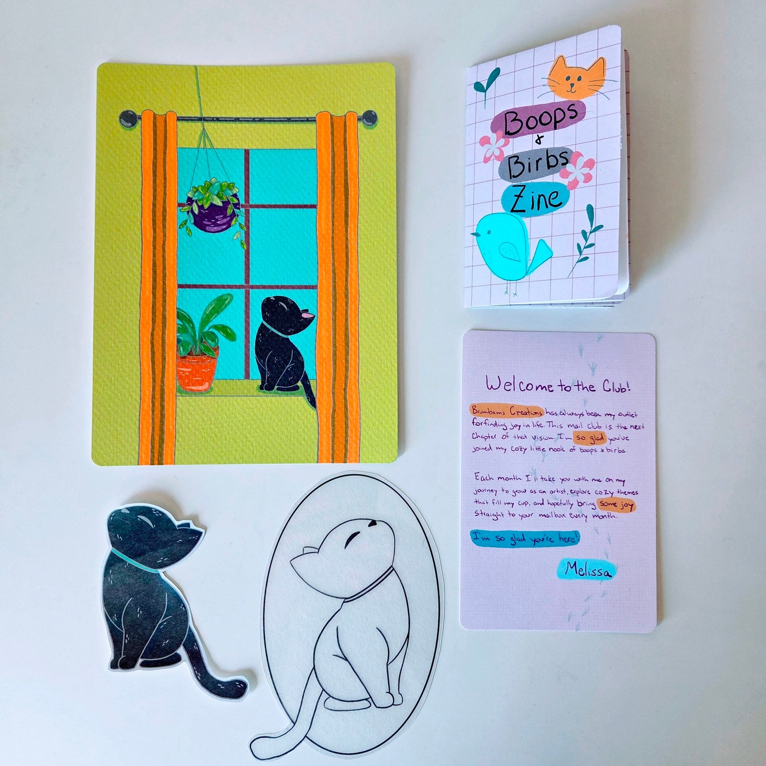 Past Mail Club Months