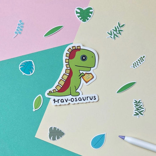 t-rav-osaurus Sticker