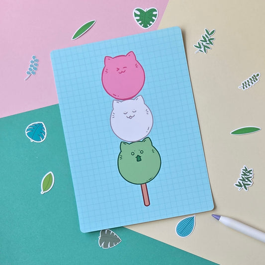 Catgo Dango Art Print