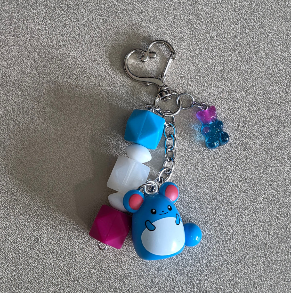 Upcycled Pokemon Bag Charm