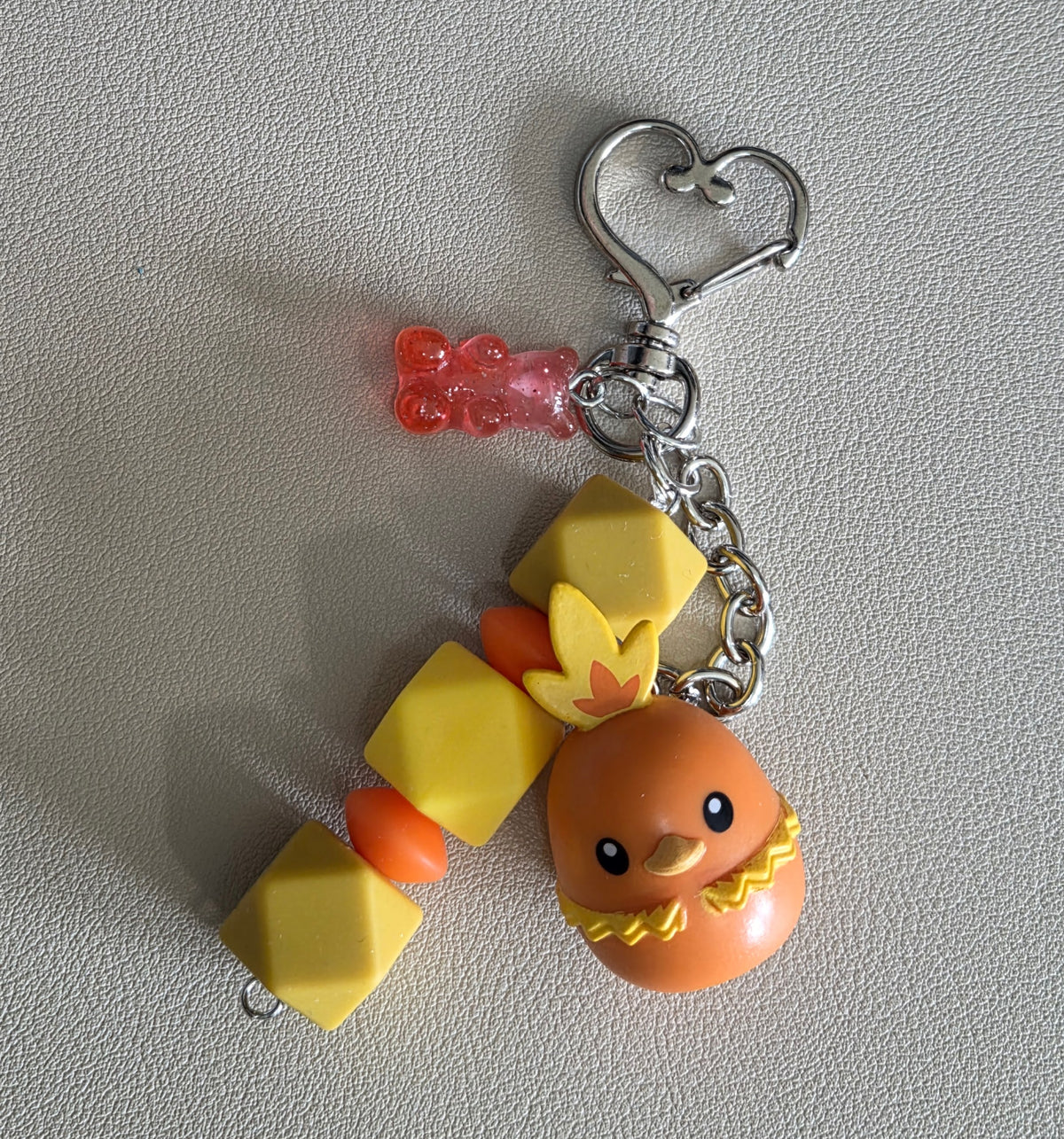 Upcycled Pokemon Bag Charm