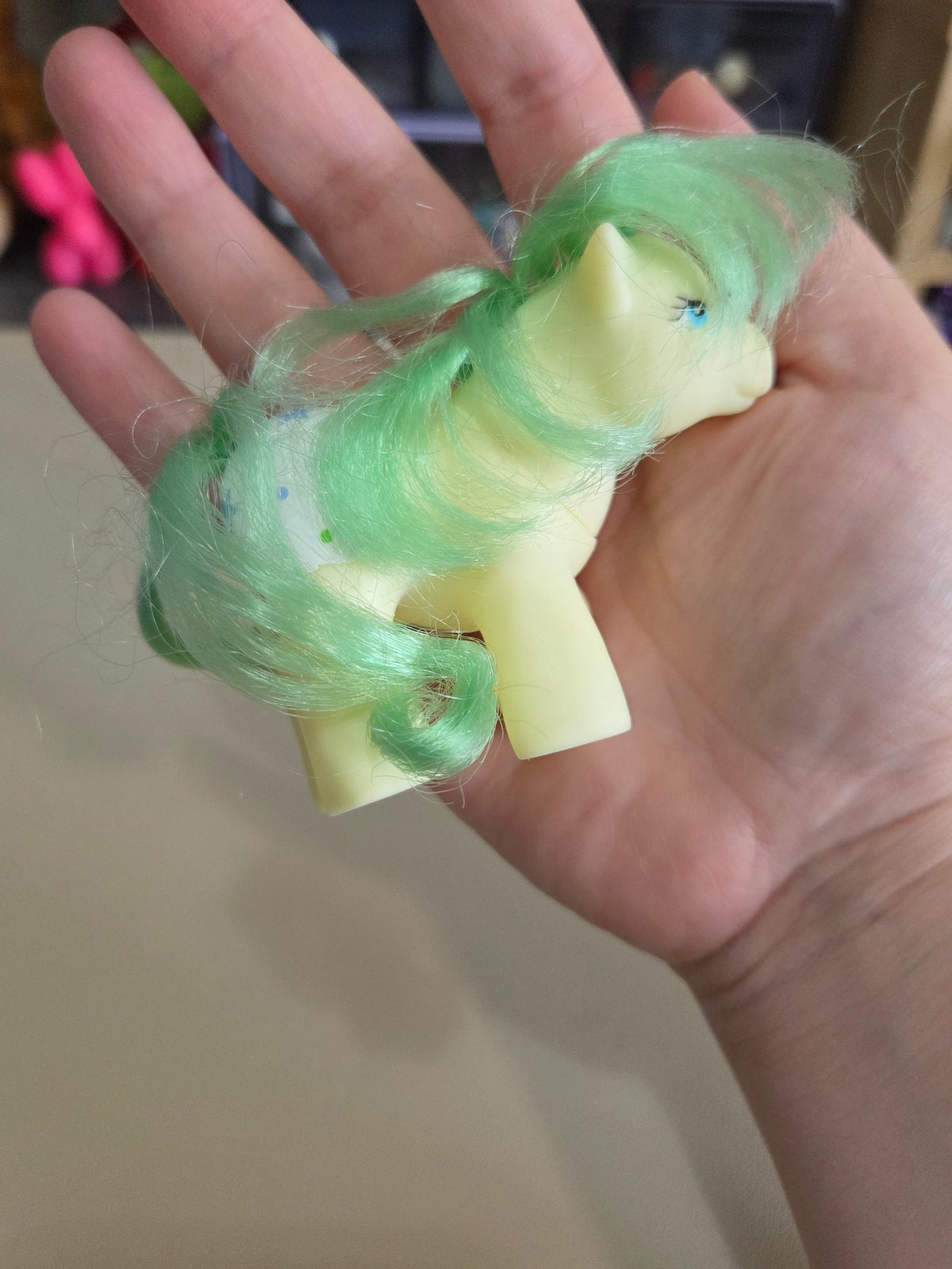 my little pony upcycled bag charm