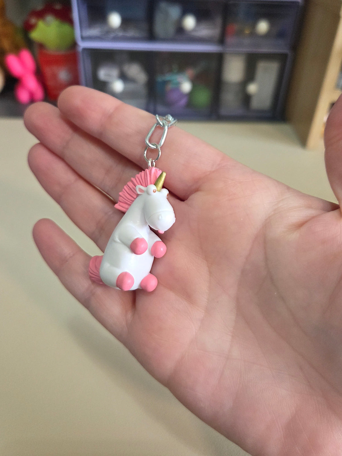 Upcycled Minions Bag Charm