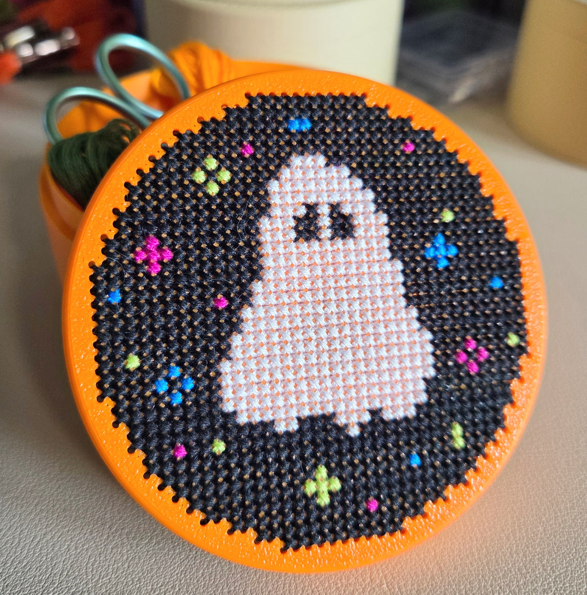 Ghost Trinket Box Cross Stitch Kit