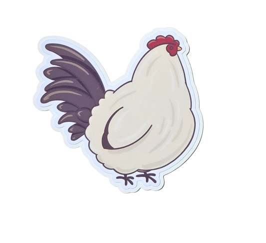 Bantam Rooster Sticker