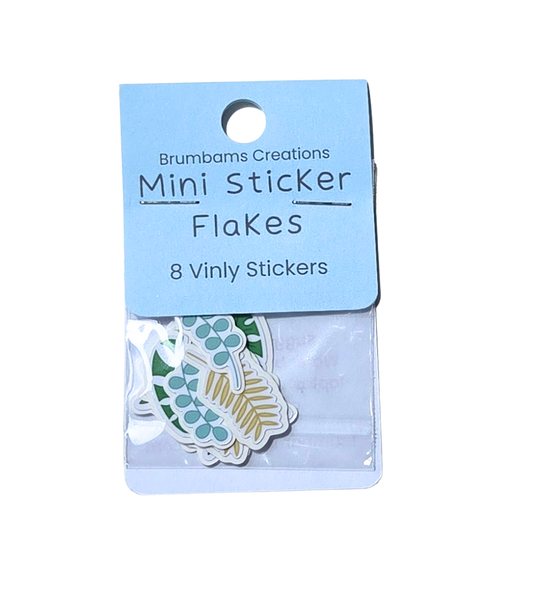 Leaf Mini Sticker Flakes Pack
