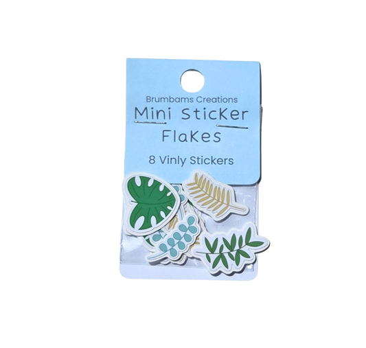 Leaf Mini Sticker Flakes Pack