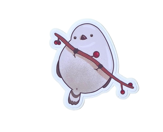 Snowy Bird Sticker