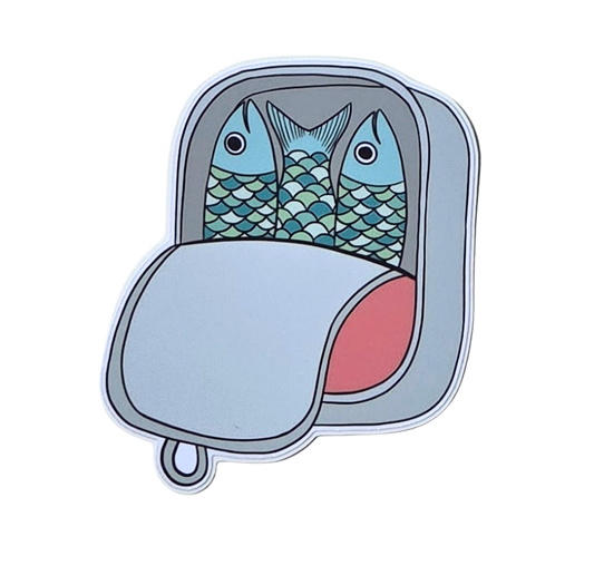 Tin of Sardines Sticker